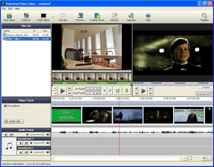videopad video editor professional free